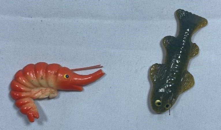 Set de Imanes: Camarón y Pez.