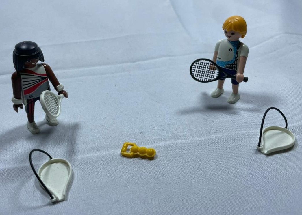 Duelo de Tenistas: Set de Campeonato Playmobil.